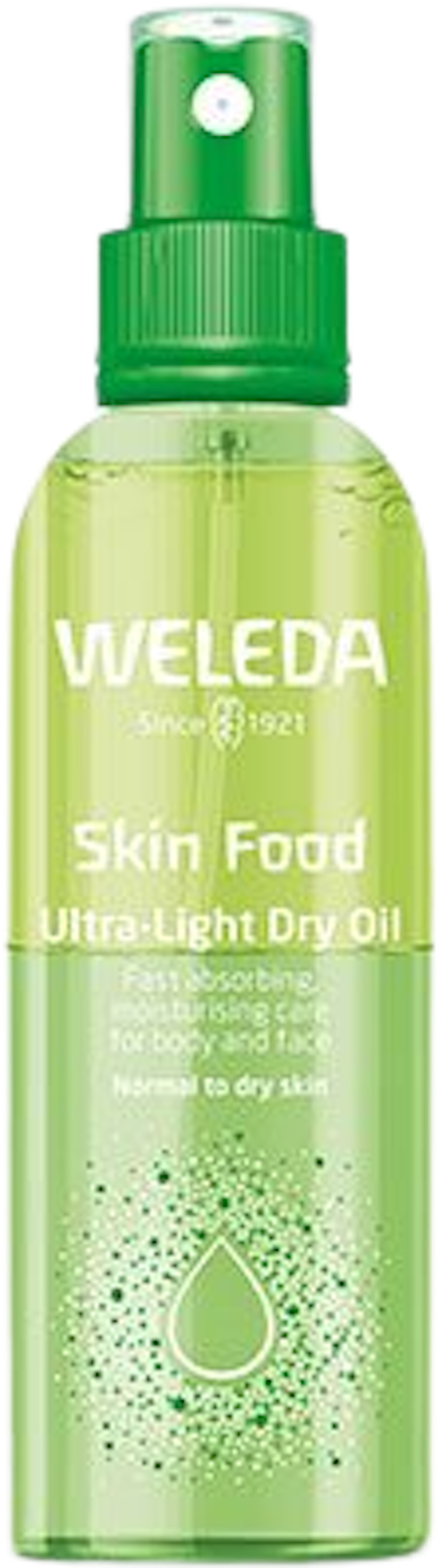 Tilbud på Skin Food Ultra-Light Dry Oil (Weleda) fra Helsam til 125 kr.