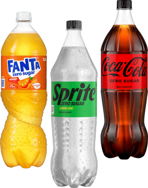 Läsk (Coca-Cola, Fanta, Sprite)