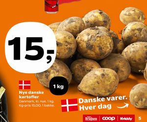 Nye danske kartofler