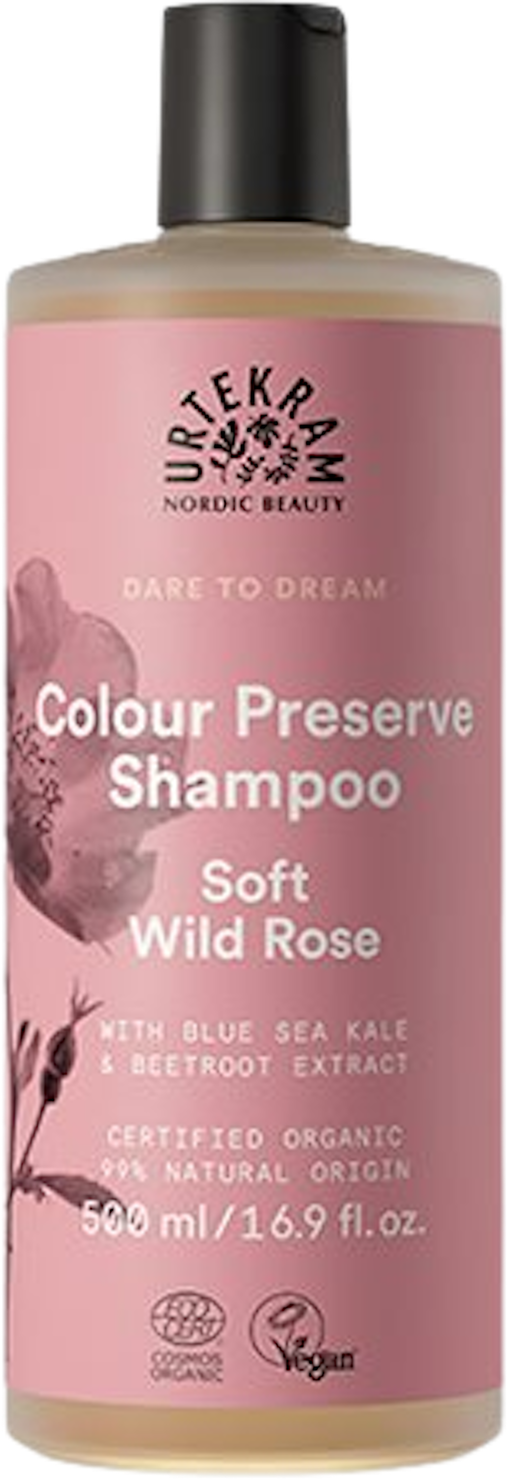 Tilbud på Shampoo Soft Wild Rose t. farvet hår (Urtekram) fra Helsam til 79,95 kr.