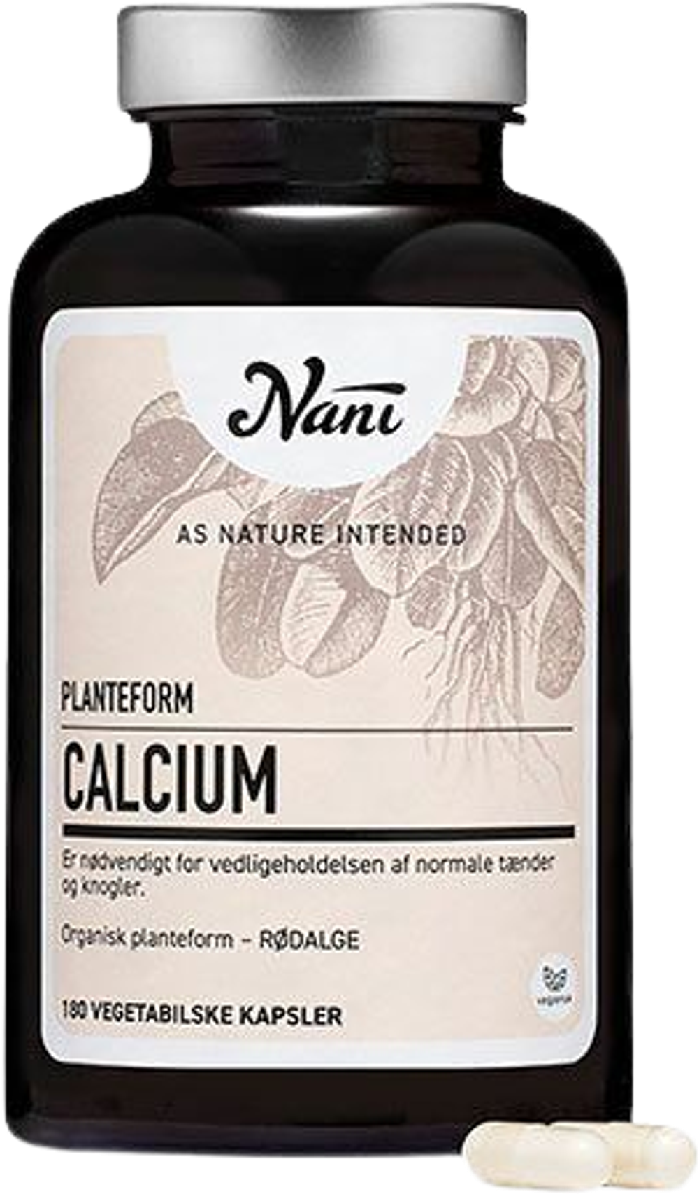 Tilbud på Calcium, 180 stk. (Nani) fra Helsam til 238 kr.