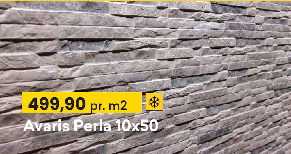 Tilbud på Avaris Perla 10x50 fra Right Price Tiles til 499,90 kr