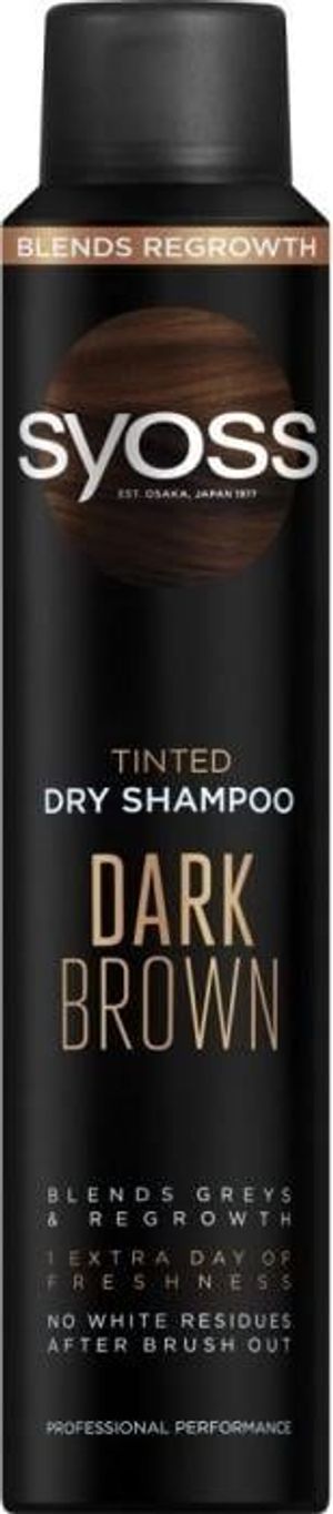 Syoss SYOSS_Tinted Dry Shampoo Dark Brown dry shampoo for dark brown hair 200ml