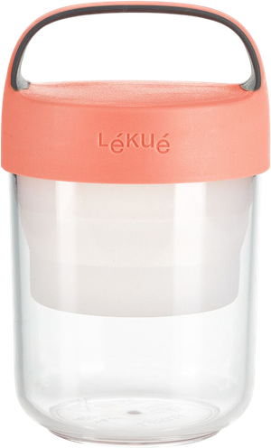 Jar-to-go 400 ml, Koral (Lékué)