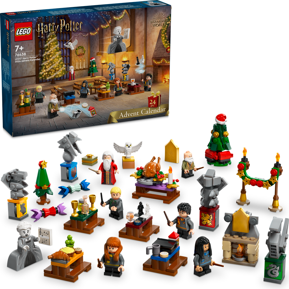 Tilbud på LEGO Harry Potter 76438 Julekalender 2024 fra ComputerSalg til 271 kr.