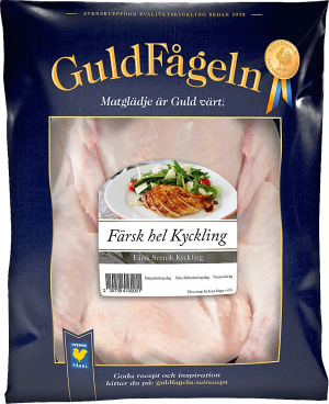 Färsk hel kyckling (Sverige/Guldfågeln)