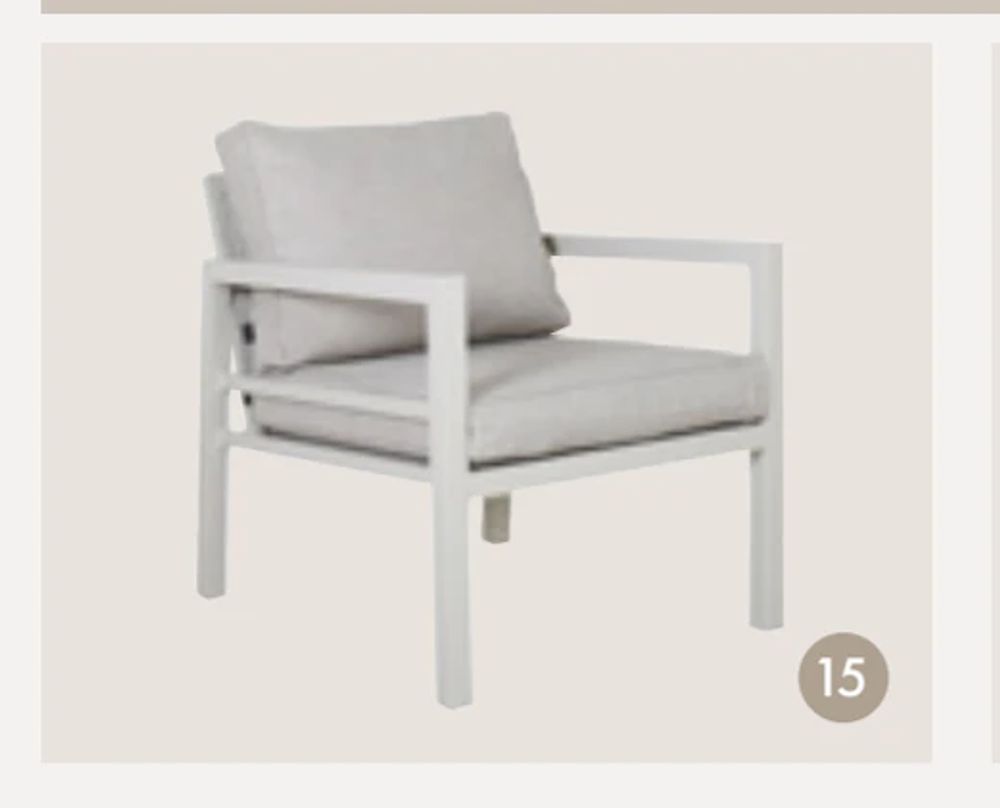 Tilbud på Isabella stol kalk/sand fra Fagmøbler til 4 620 kr