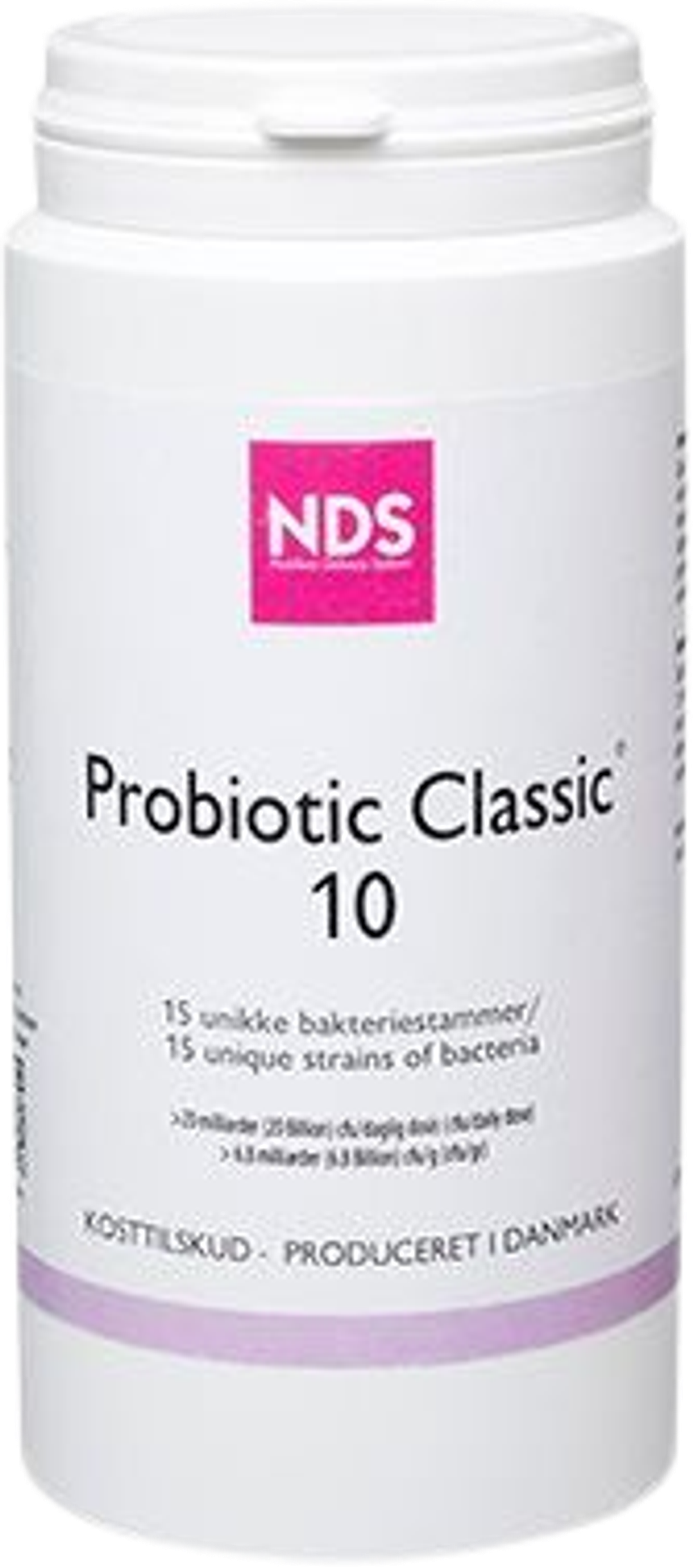 Tilbud på Probiotic Classic 10 (NDS) fra Helsam til 339 kr.