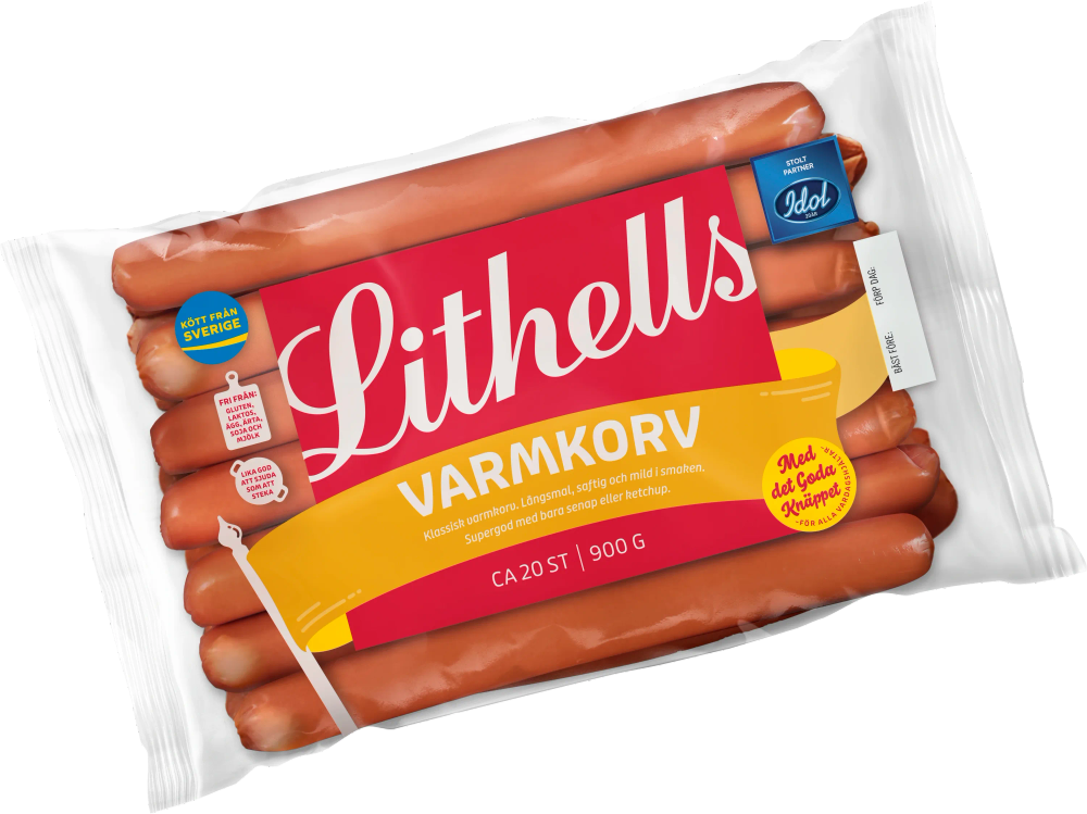 Erbjudanden på Varmkorv, Wienerkorv (Lithells) från ICA Supermarket för 59 kr