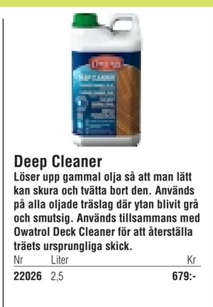 Deep Cleaner