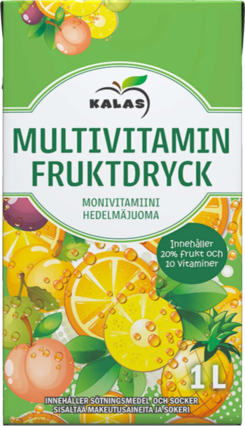 Erbjudanden på Multivitamindryck 1l (Kalas) från ICA Nära för 12 kr