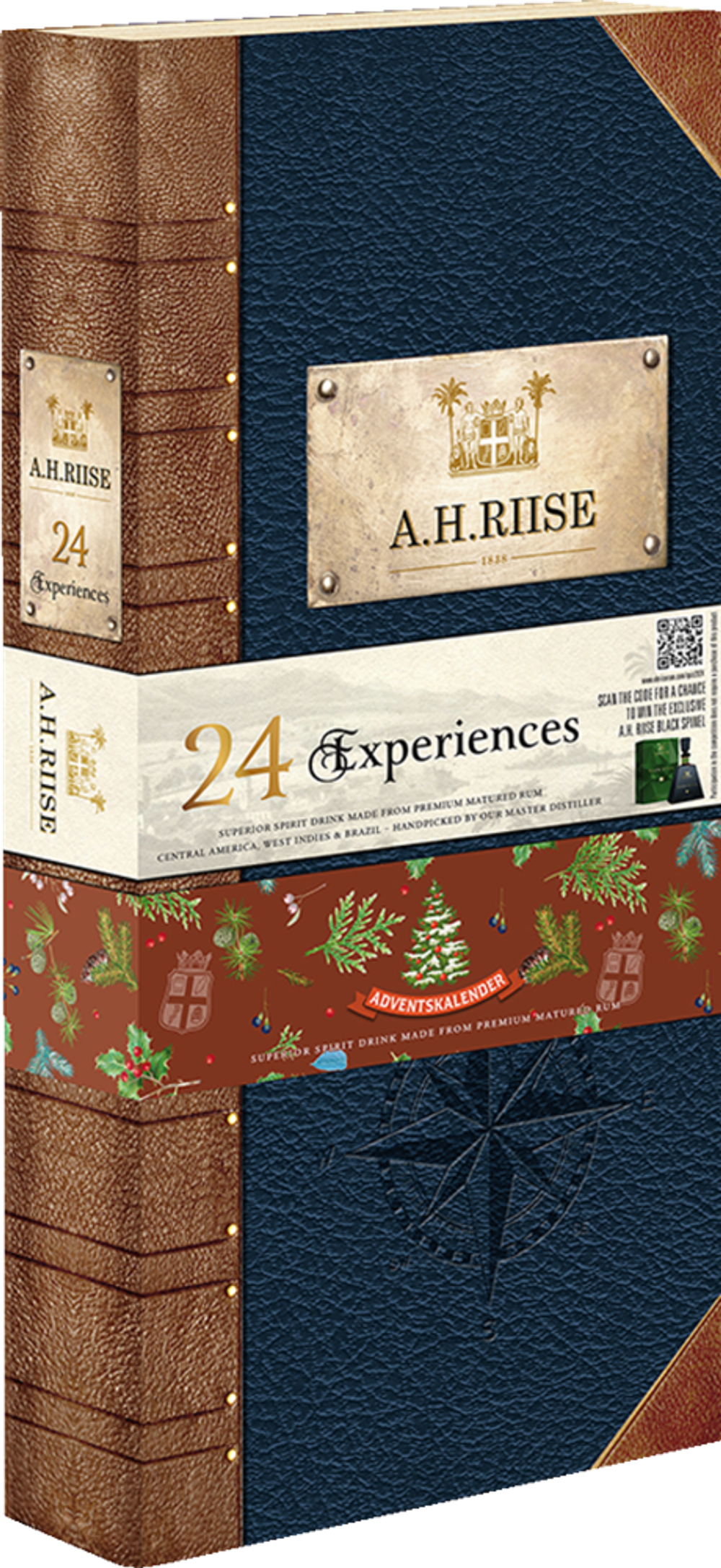 Tilbud på A.H. Riise Rum 24x0,02l  Adventskalender fra Calle til 399 kr.