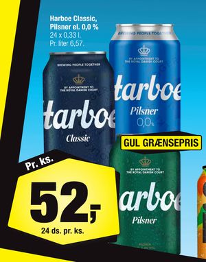 Harboe Classic, Pilsner el. 0,0 %