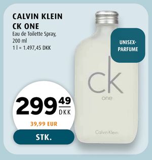 CALVIN KLEIN CK ONE