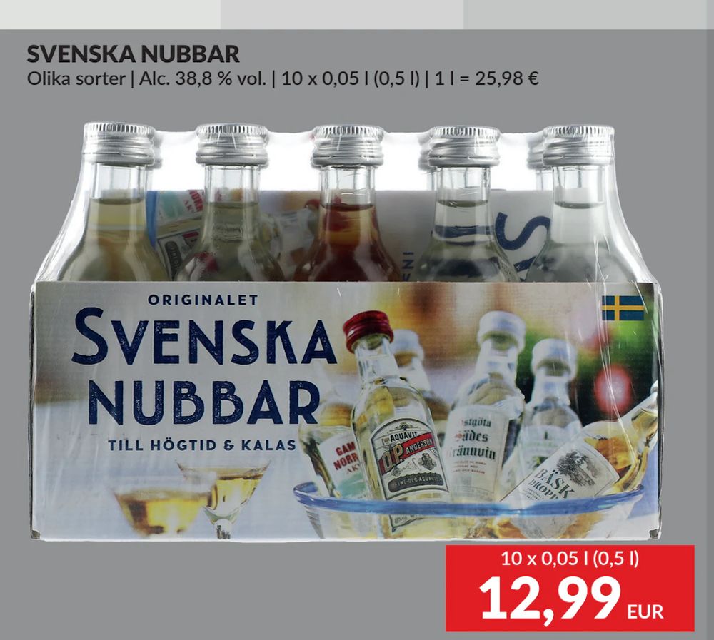 Erbjudanden på SVENSKA NUBBAR från Nielsen Scan-Shop för 12,99 €