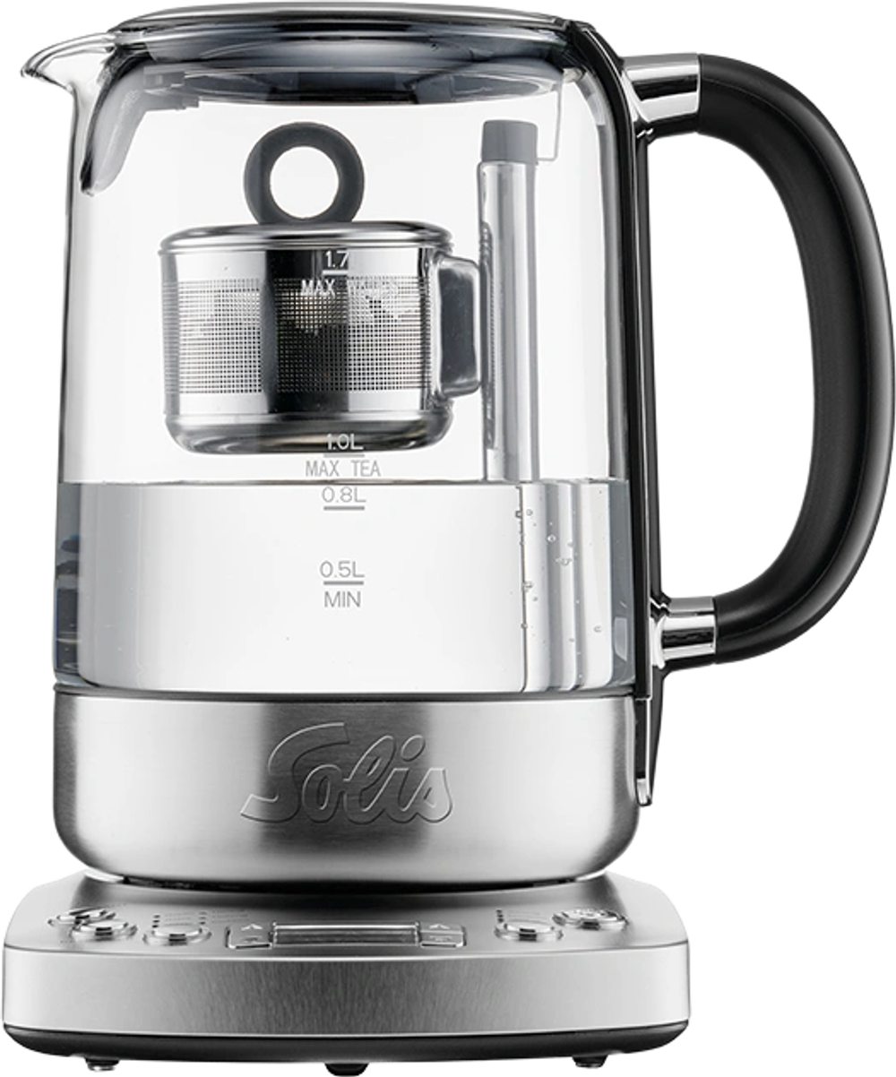 Tilbud på Solis Tea Kettle Automatic elkedel og tebrygger 2200 watt fra Kop & Kande til 1.299 kr.