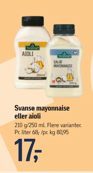 Svansø mayonnaise eller aioli