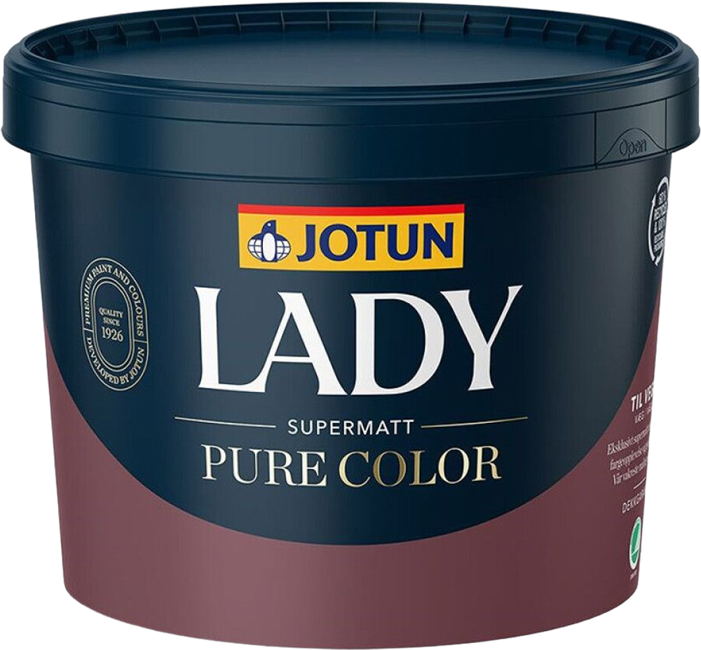 Tilbud på Maling Jotun Lady Pure Color Hvit-Base 2,7L (JOTUN) fra BAUHAUS til 699 kr