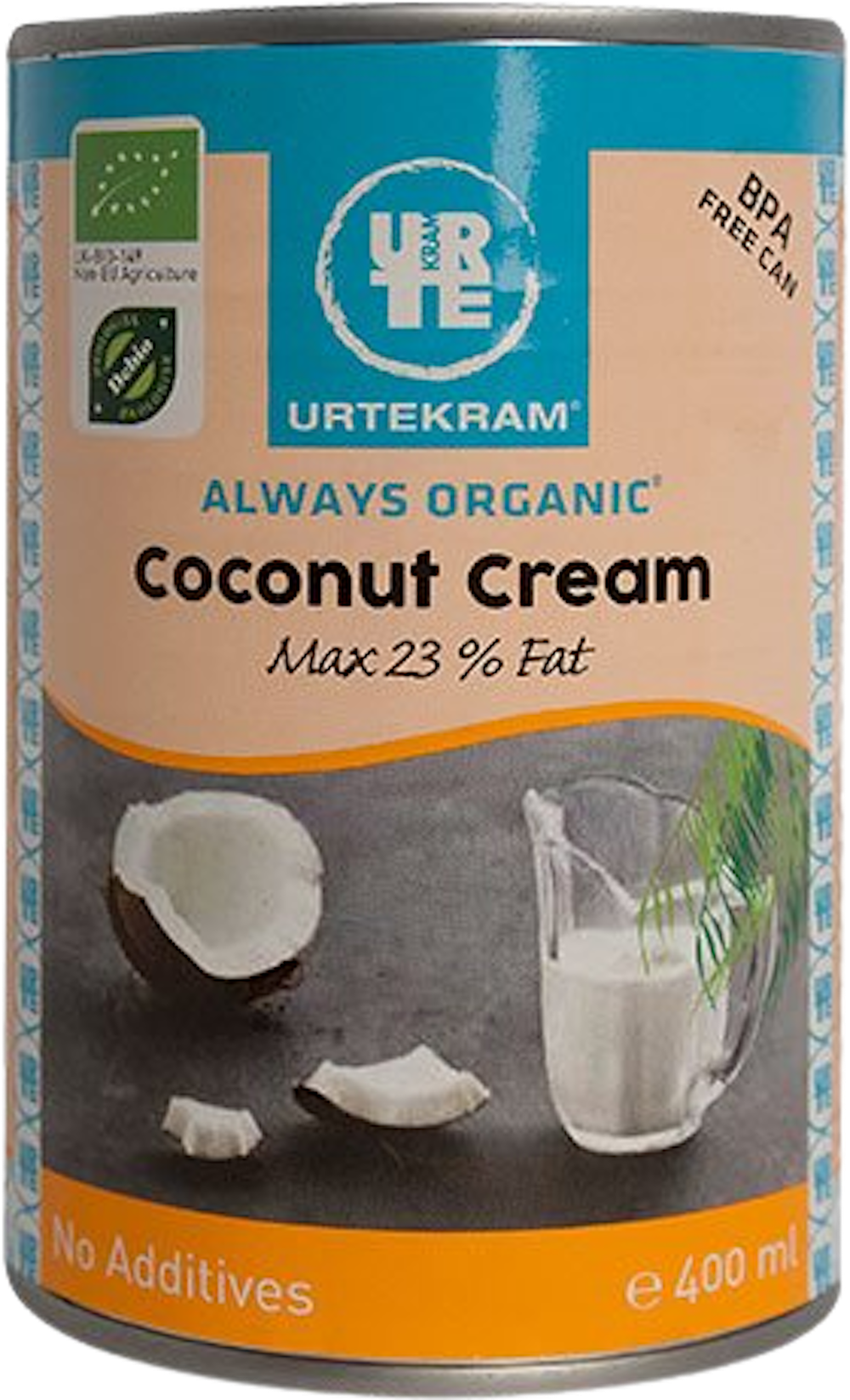 Tilbud på Coconut cream Øko (Urtekram) fra Helsam til 23,95 kr.