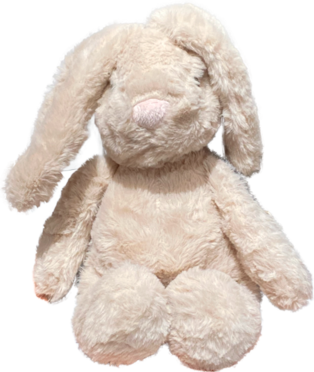 Tilbud på Stor Plysbamse - Beige Kanin (24cm) fra Basic & More til 68 kr.