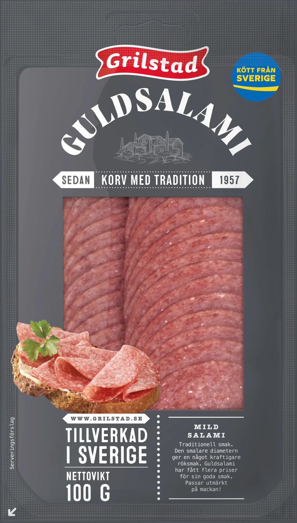 Erbjudanden på Salami (Grilstad) från ICA Supermarket för 19 kr