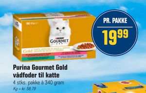 Purina Gourmet Gold vådfoder til katte