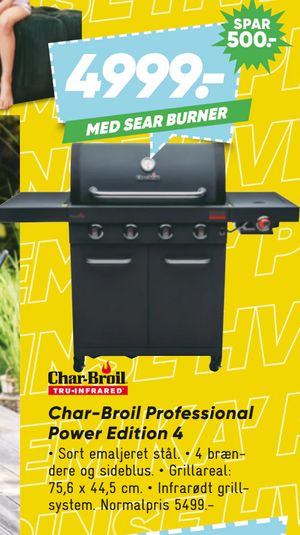 Char-Broil Professional Power Edition 4