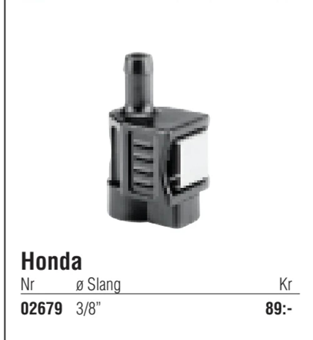 Erbjudanden på Honda från Erlandsons Brygga för 89 kr