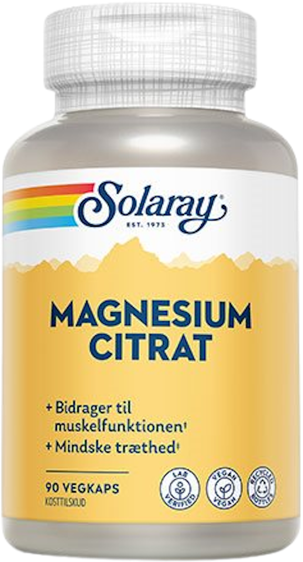 Tilbud på Magnesium Citrat (Solaray) fra Helsam til 119,95 kr.