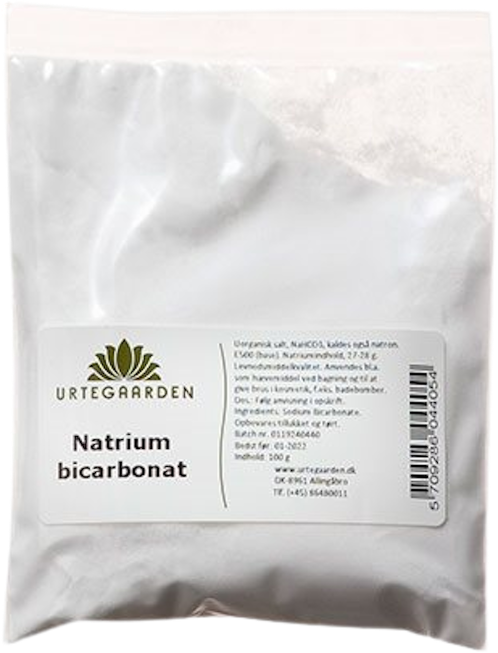 Tilbud på Natriumbicarbonat (Urtegaarden) fra Helsam til 31 kr.