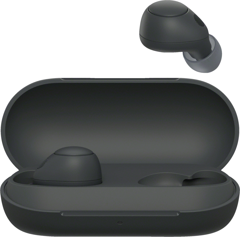 Tilbud på Sony WF-C700N true wireless in-ear høretelefoner (sort) fra Elgiganten til 599 kr.