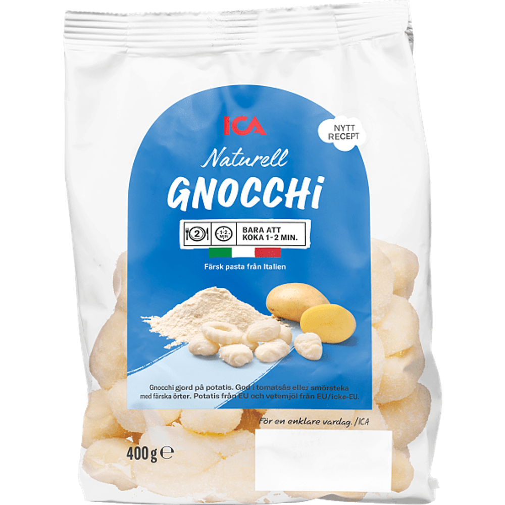 Erbjudanden på Pasta Gnocchi från ICA Kvantum för 20 kr