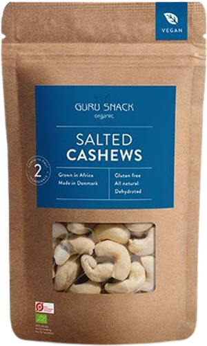 Cashews Salted Øko (Guru Snack)