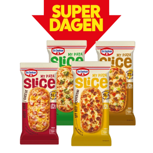 My pizza slice (Dr Oetker)