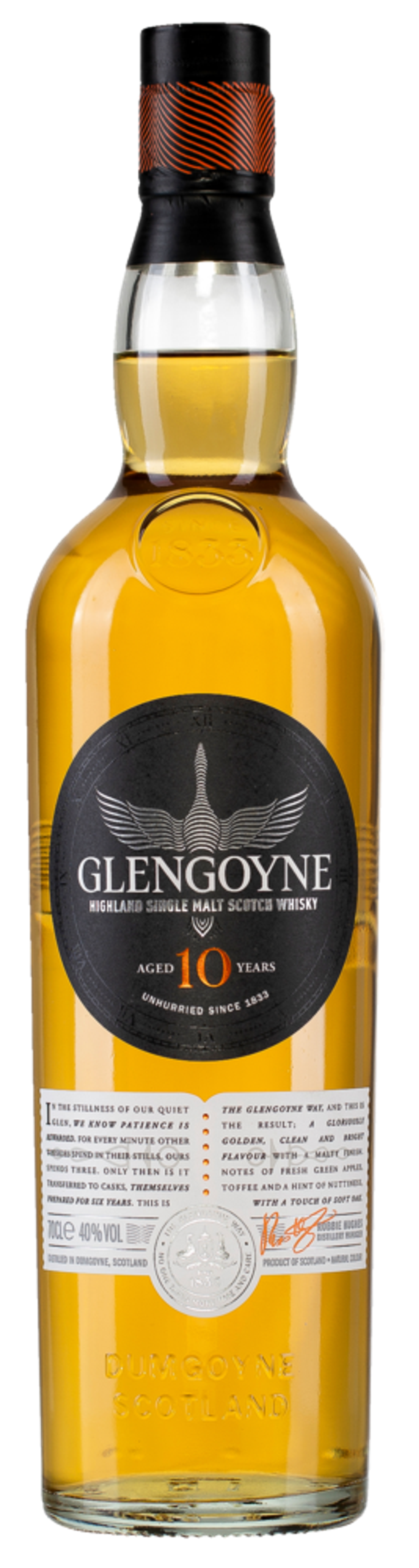 Erbjudanden på Glengoyne 10 YO från Fleggaard för 40,27 €