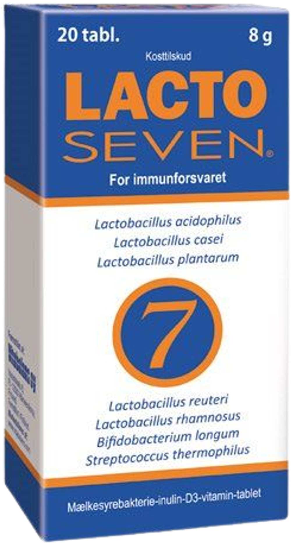 Tilbud på Lacto Seven (LactoSeven) fra Helsam til 58 kr.