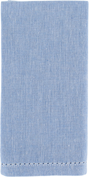 Stofserviet m. Hulsøm i Sky Blue (45x45cm)