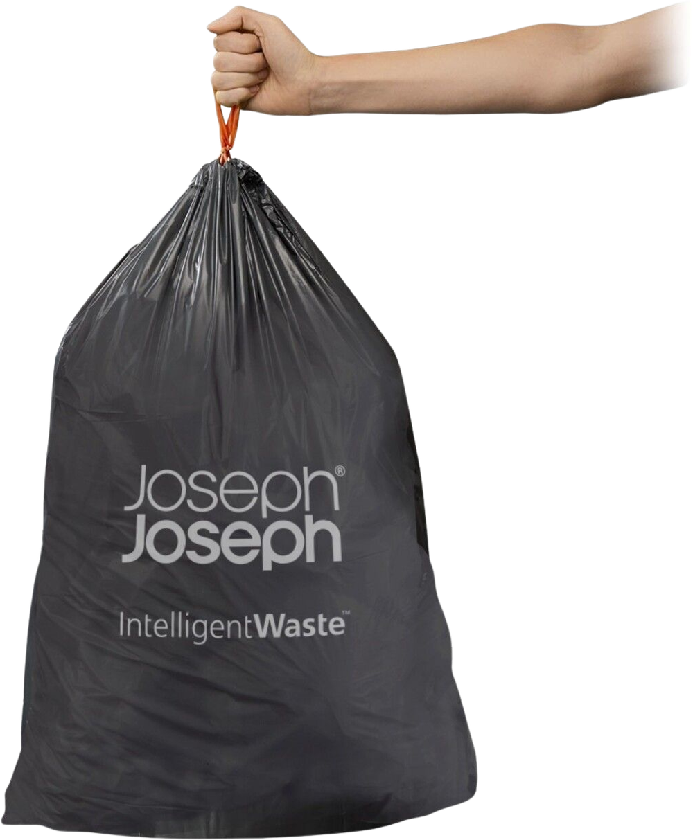 Tilbud på General Waste IW4 Affaldsposer 20 stk, Grå (Joseph Joseph) fra Hjem.dk til 59 kr.