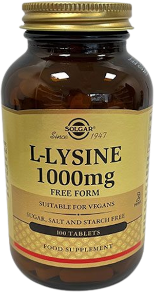 L-Lysine 1000 mg (Solgar)