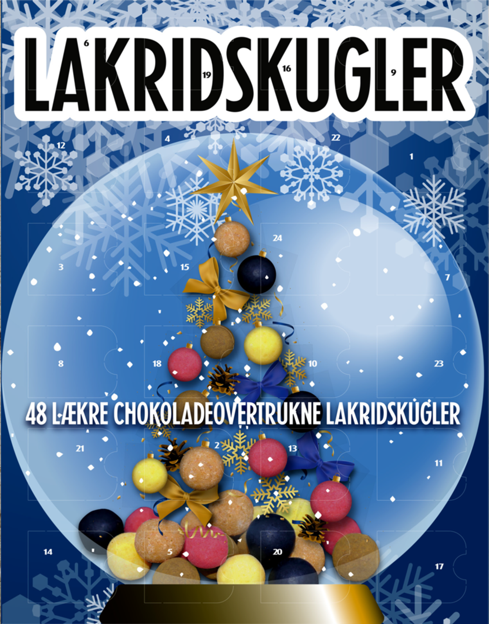 Tilbud på Eliza Julekalender Lakridskugler fra Fleggaard til 89,99 kr.