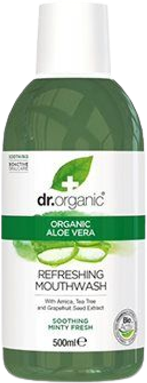 Mundskyl Aloe Vera (Dr. Organic)