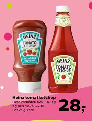 Heinz tomatketchup