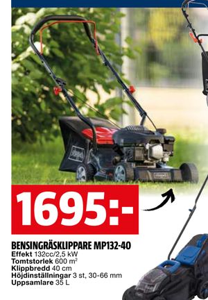BENSINGRÄSKLIPPARE MP132-40