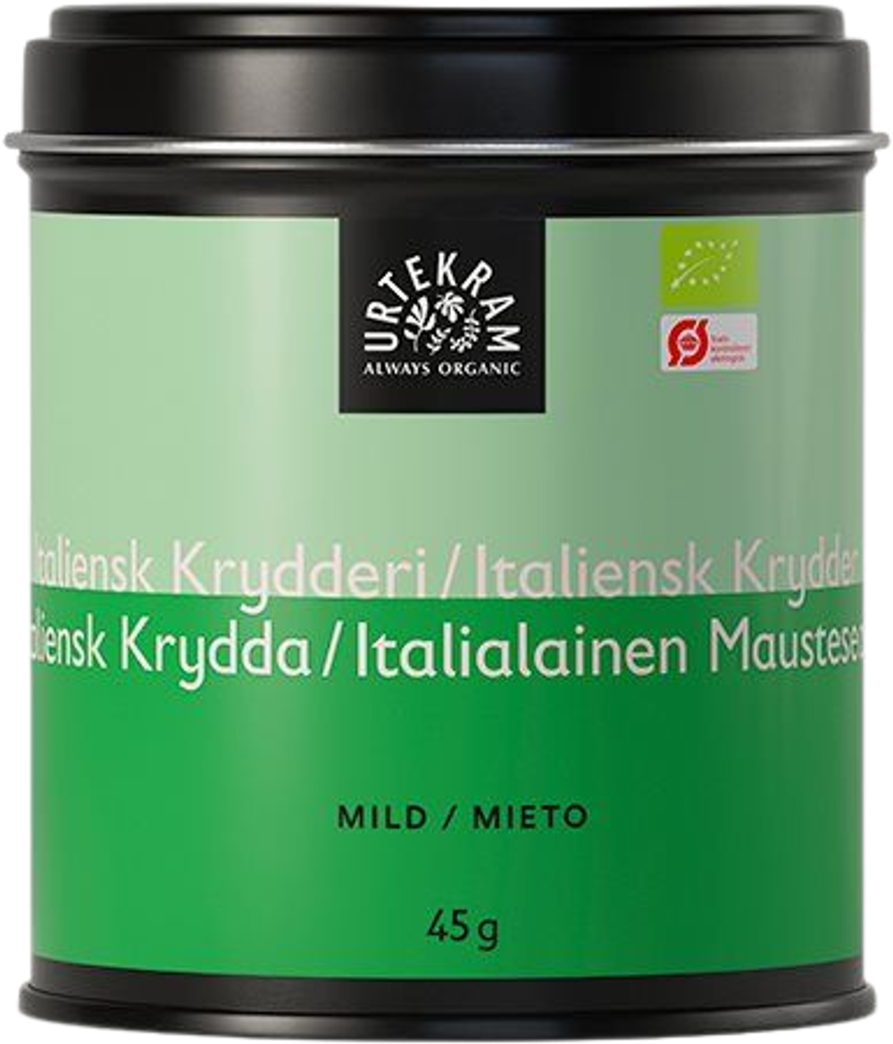 Tilbud på Italiensk krydderi Øko (Urtekram) fra Helsam til 30,95 kr.