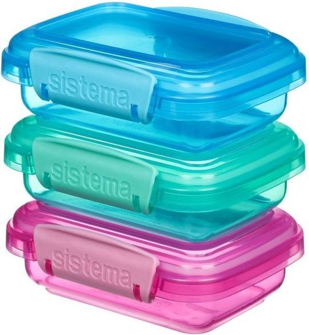 Tilbud på Sistema Sistema - Lunch Packs 3Pack 200ml fra ComputerSalg til 64,95 kr.