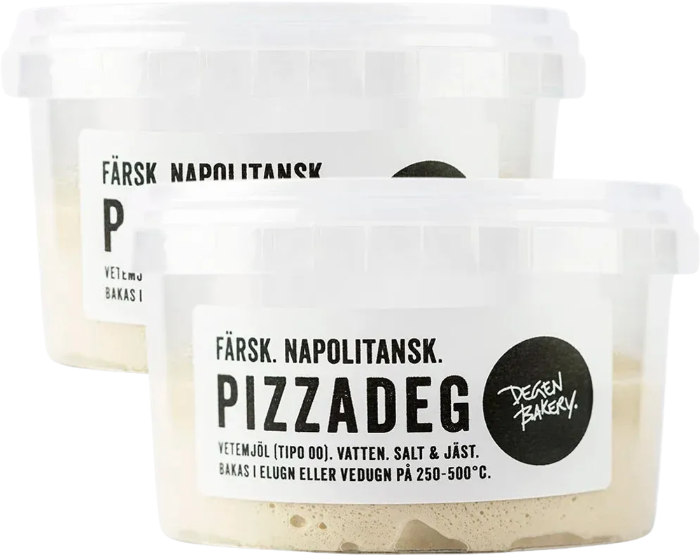 Erbjudanden på Färsk Napolitansk Pizzadeg (Degen Bakery) från ICA Kvantum för 85 kr