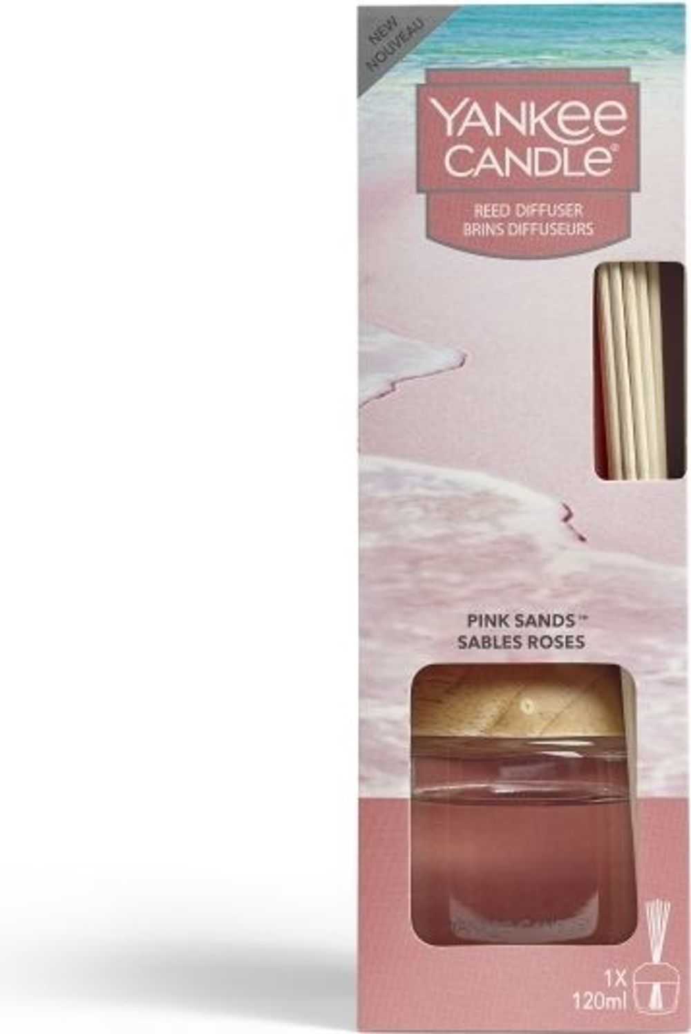 Tilbud på Yankee Candle Pink Sands 120 ml fra ComputerSalg til 162 kr.