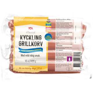 Grillkorv Kyckling