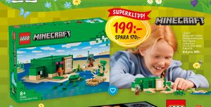 LEGO Minecraft. 21254. Sköldpaddshuset
