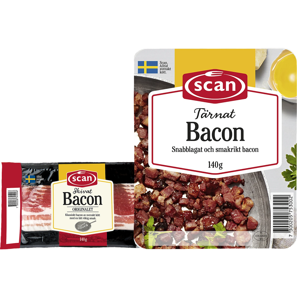 Erbjudanden på Bacon (Scan) från Coop X:-TRA för 24 kr